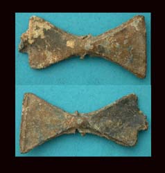 Scythia, Double-Headed Axe, Cast Lead, c. 7th- 4th Cent BC, Scarce